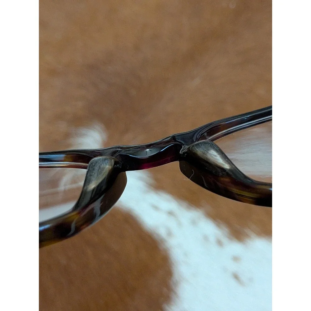 New MAUI JIM MJO2406-10 47mm Brown Havana Panto Eyeglasses Frames Only Japan